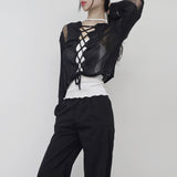 [NONCODE] VITIO See-Through Knitwear