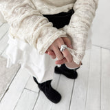 Polka Dot Heart Ring