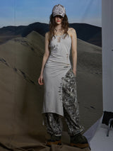 SLIT LONG ONEPIECE