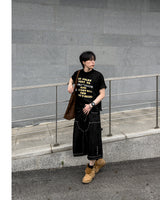 Beto Studded Bermuda Denim Pants