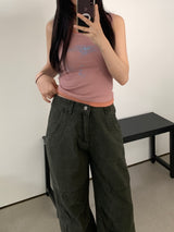 [~XL] ブルックス ワイド ストレート パンツ
