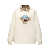 13DE MARZO Real Cap Bear Sweater