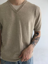 robe layered v neck(3colors)