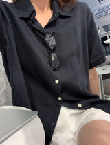 Kemme Ice Linen Short Sleeve Shirt / 5 colors