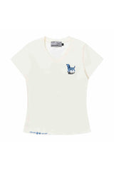 カートゥーンドッグVネックTシャツ