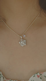 【MADE】 Bubble daisy necklace