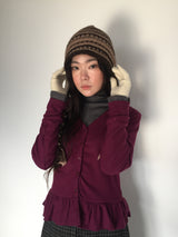 ポルカドットタートルネックロングスリーブ (5color)