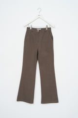 (W) Lone Fold Bootscut Pants (2color)