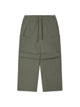 WIDE CARGO PANTS KHAKI