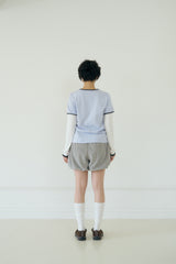 SKR 555 LAYERED TOP (BLUE)