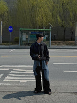 Awesome Super Long Wide Denim Pants (5color)
