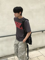 Karma Logo Oversized Short Sleeve T-shirt 3C