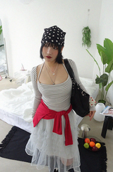 LIGHT DOT POLY BEANIE