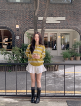 プリティーレースミニスカートパンツ (2color)