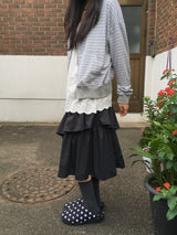 ラインフリルスカート