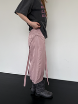 クローゼットサテンレーススカート
