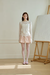 BASIC SHEER T-SHIRT
