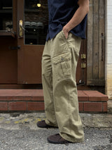 Down pigment dining cargo pants
