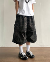 Terran Camo Cargo Bermuda Pants