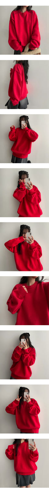 [Unisex!]Fosin Pogeun Round Knitwear