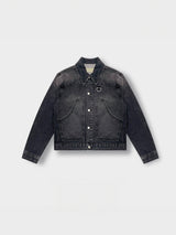 Code D Crop denim Jacket