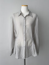 Actor Linen Two-Way Loose Fit Shirt