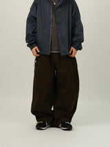 AND Pin-tuck Balloon Pants