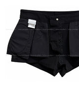 Cathy Back Pocket Low Shorts