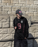 ナインレイヤードオーバーロングスリーブTシャツ