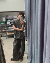 オフセット ヴィンテージ レタリング 半袖Tシャツ