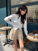 [MADE] Dears Cotton Pintuck Shorts