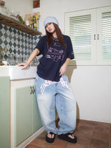 ゲームTシャツ (ネイビー)