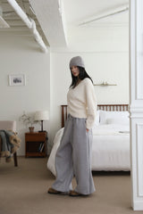 Fluffy Angora Wrap Knit