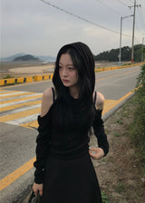  CROP HOOD OFF TOP