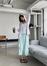 FLOWER PASTEL BERMUDA PANTS