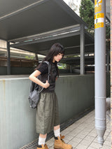 Unisex デイリービンテージバンディドバミューダパンツ