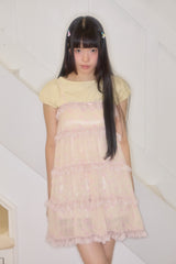 SHINING SKULL HOTFIX TOP (LEMON)