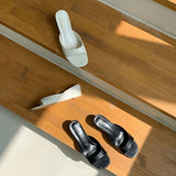 MUNEN WEDGE SANDAL HEEL (2COLORS!)