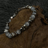 [Celeb pick] Gray gemstone Bracelet