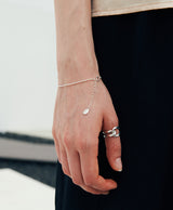 [925 silver] Cinq.silver.50 / nubble ring