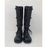 Lace-up ロングブーツ
