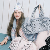 Dot button bag_grey