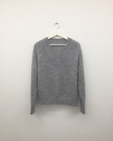 モヘアタッチ Vネックニット (3color)
