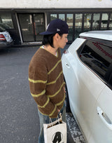 No.1002 st hand warmer hairy KNIT (4color)