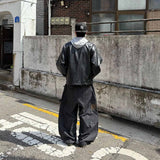 ヴィンテージオールドスクールレザージャンパー