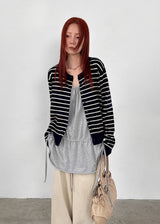 [MADE] Phoneradi Striped Knit Cardigan