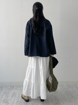 Betty Cotton Work Half Jacket