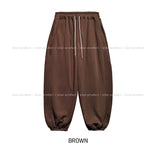 Tully Brushed Side Pintuck Balloon Jogger Pants