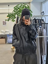No.1623 ハイネックレザージャケット