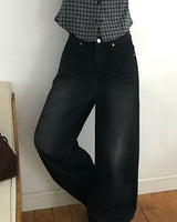 [ORIGINAL] ルーズストレートデニムパンツ
